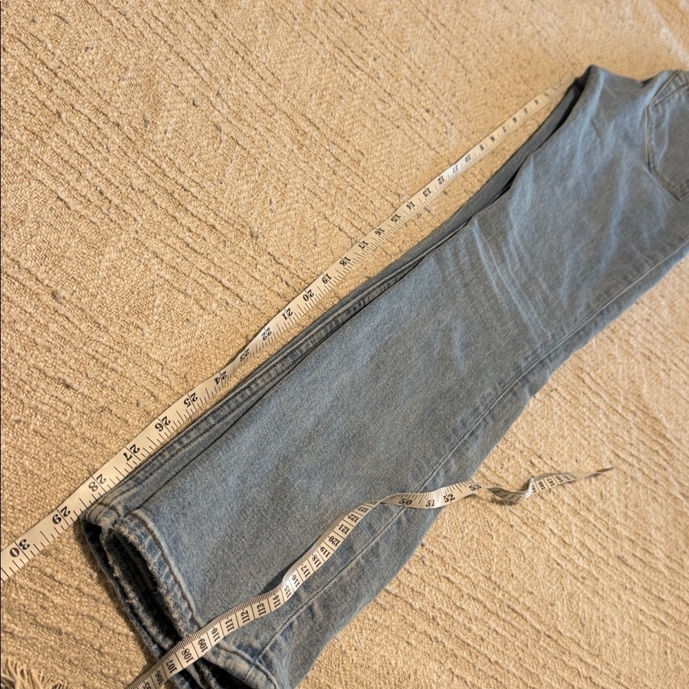 Abercrombie & Fitch The 90s slim straight ultra high-rise size 00/24 - Picture 9 of 9